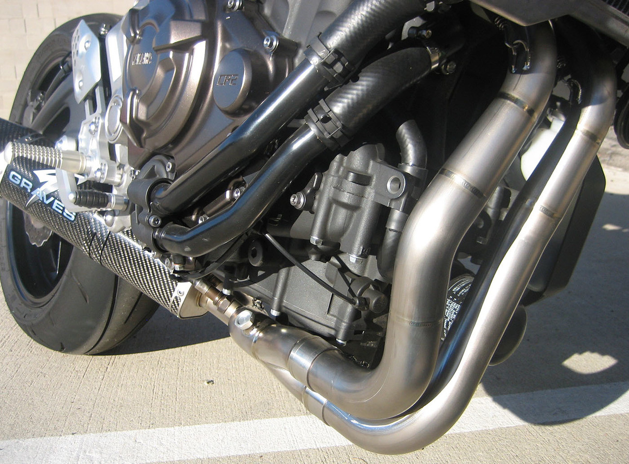 Graves Motorsports Yamaha FZ07 MT07 XSR700 R7 Full Exhaust System